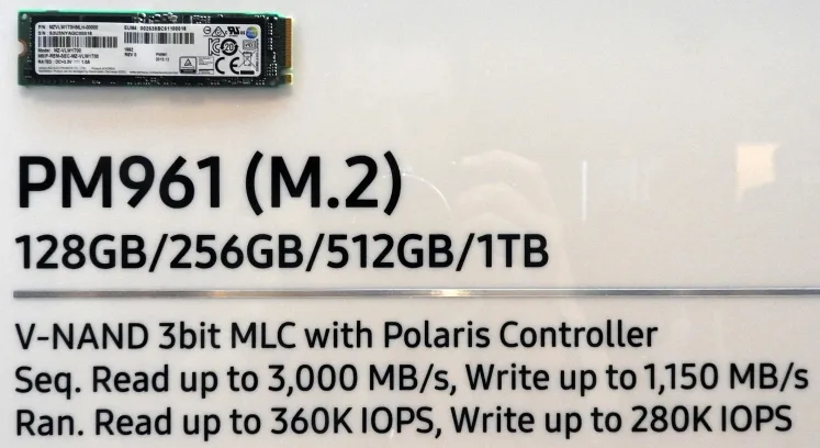 samsung pm961 ssd