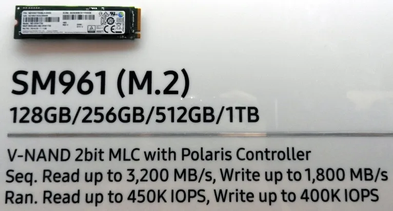 samsung sm961 ssd