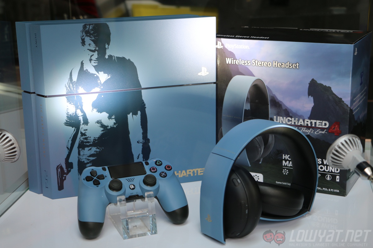 A Closer Look At The Limited Edition Uncharted 4 PS4 Console, Accessories &  Games 