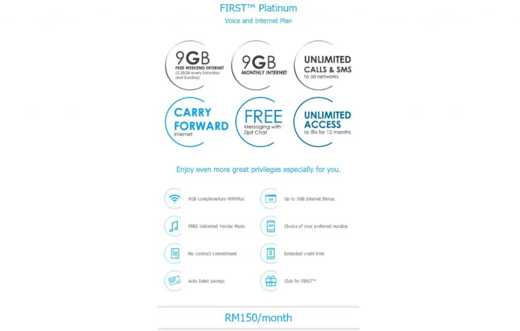 Celcom First Platinum