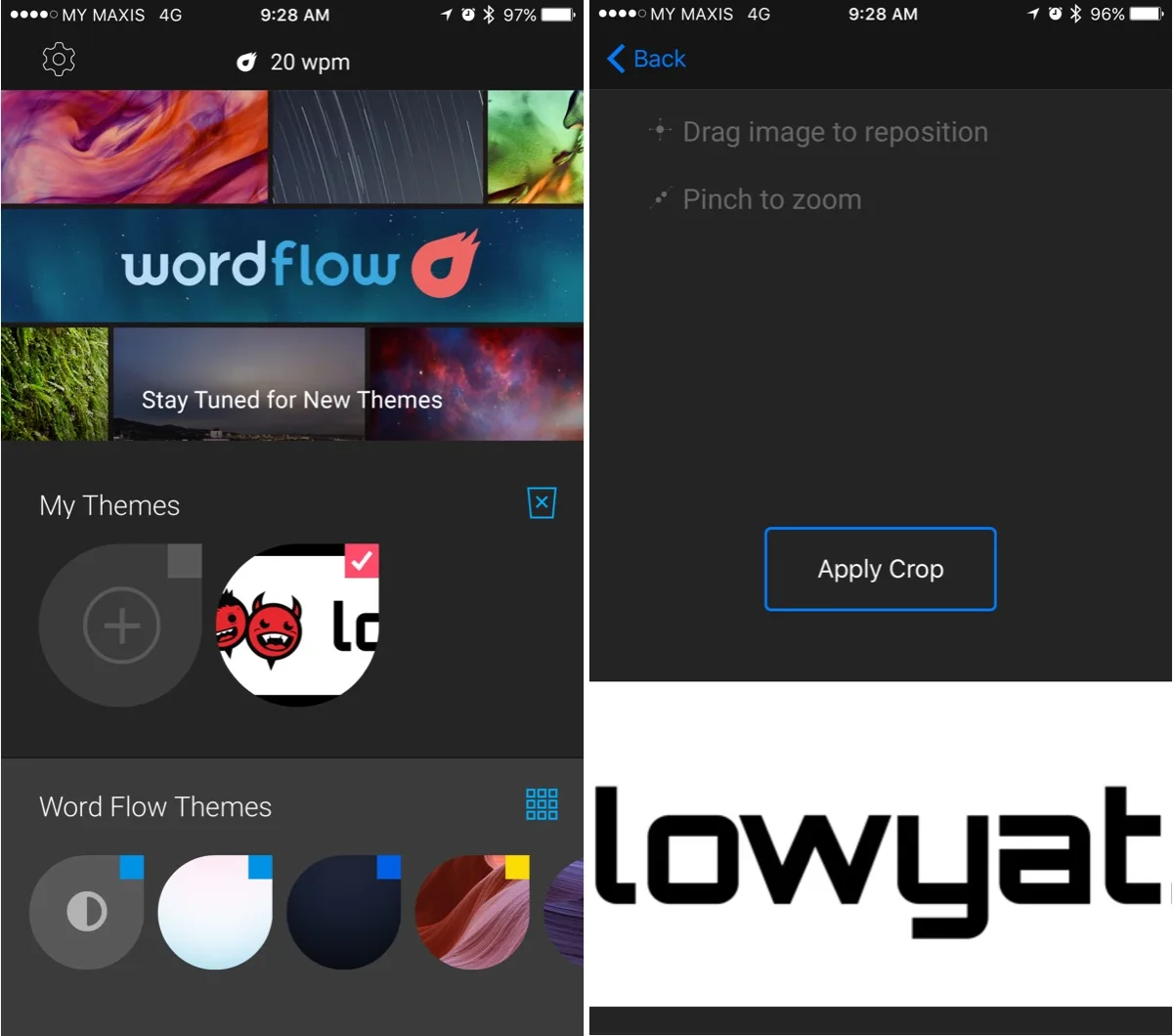 Word Flow Theme