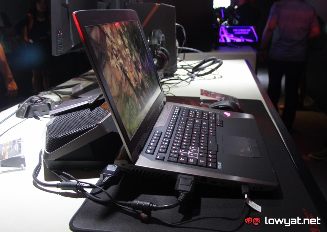 Computex 2016: ASUS ROG GX800 Liquid Cooled Gaming Laptop Offers Two ...