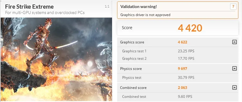 Predator 17 Fire Strike Extreme