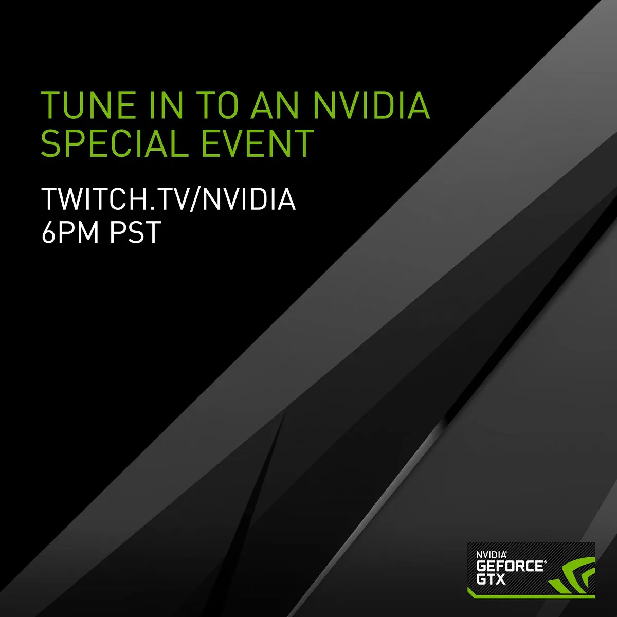 nvidia special event