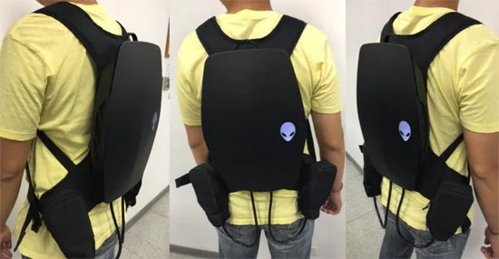 Alienware VR Backpack E3 2016