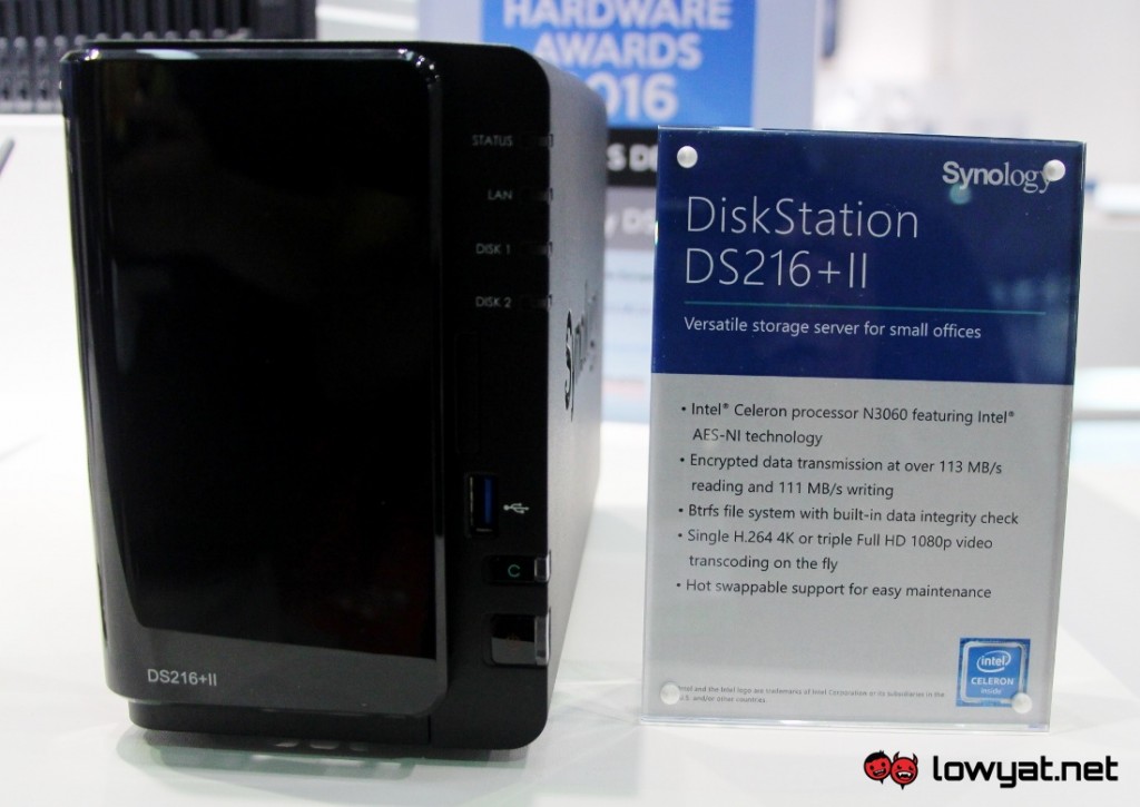 Computex 2016 Synology DiskStation DS216+ II 01