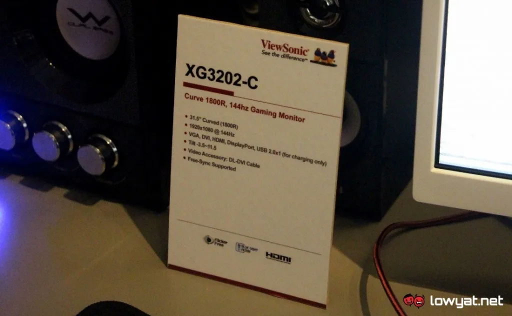 Computex 2016 ViewSonic Gaming Monitor Series 03