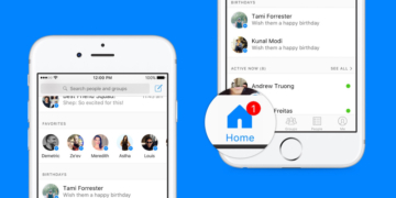 Facebook Messenger New Home Tab