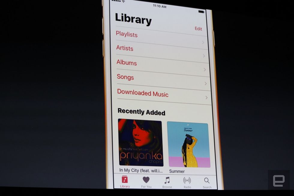 WWDC 2016 Apple Music Library
