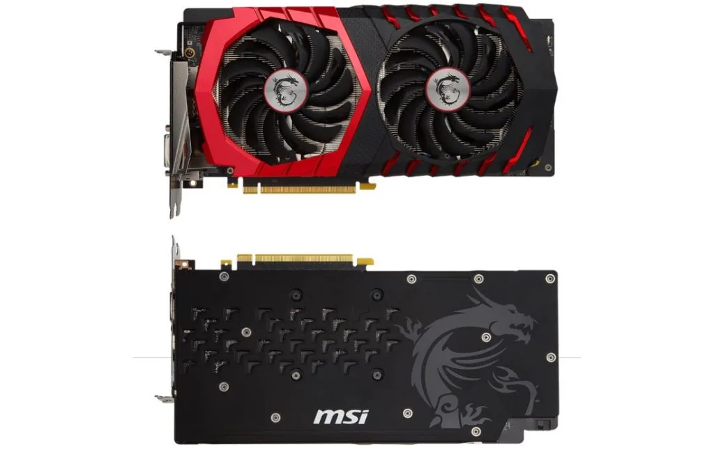 MSI GeForce GTX 1060 Gaming X