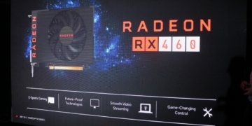 AMD Radeon RX 460 LYN Close Up 09