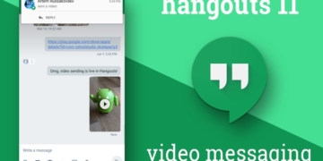 Google Hangouts Video Messaging for Android