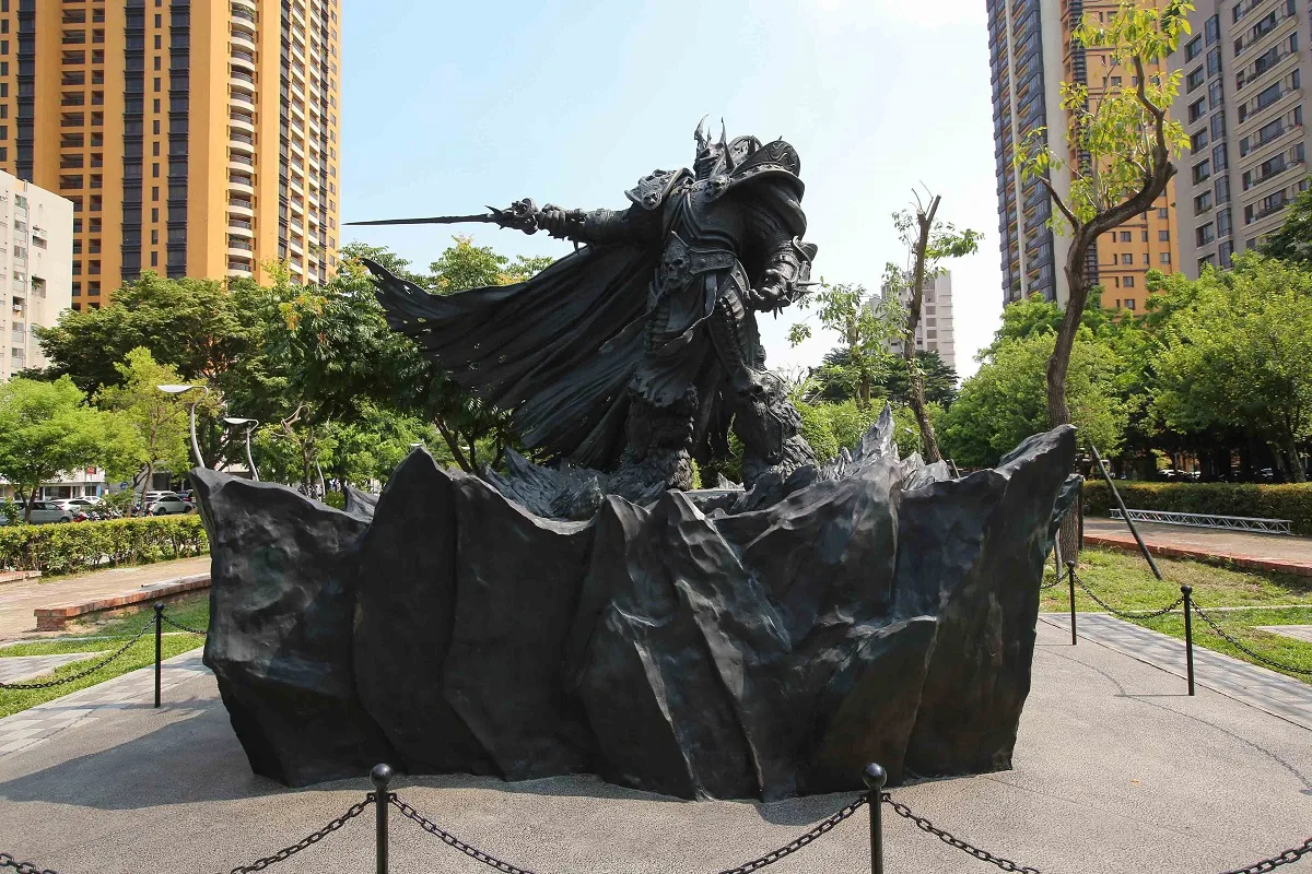 Lich King Arthas Taichung Taiwan Outside
