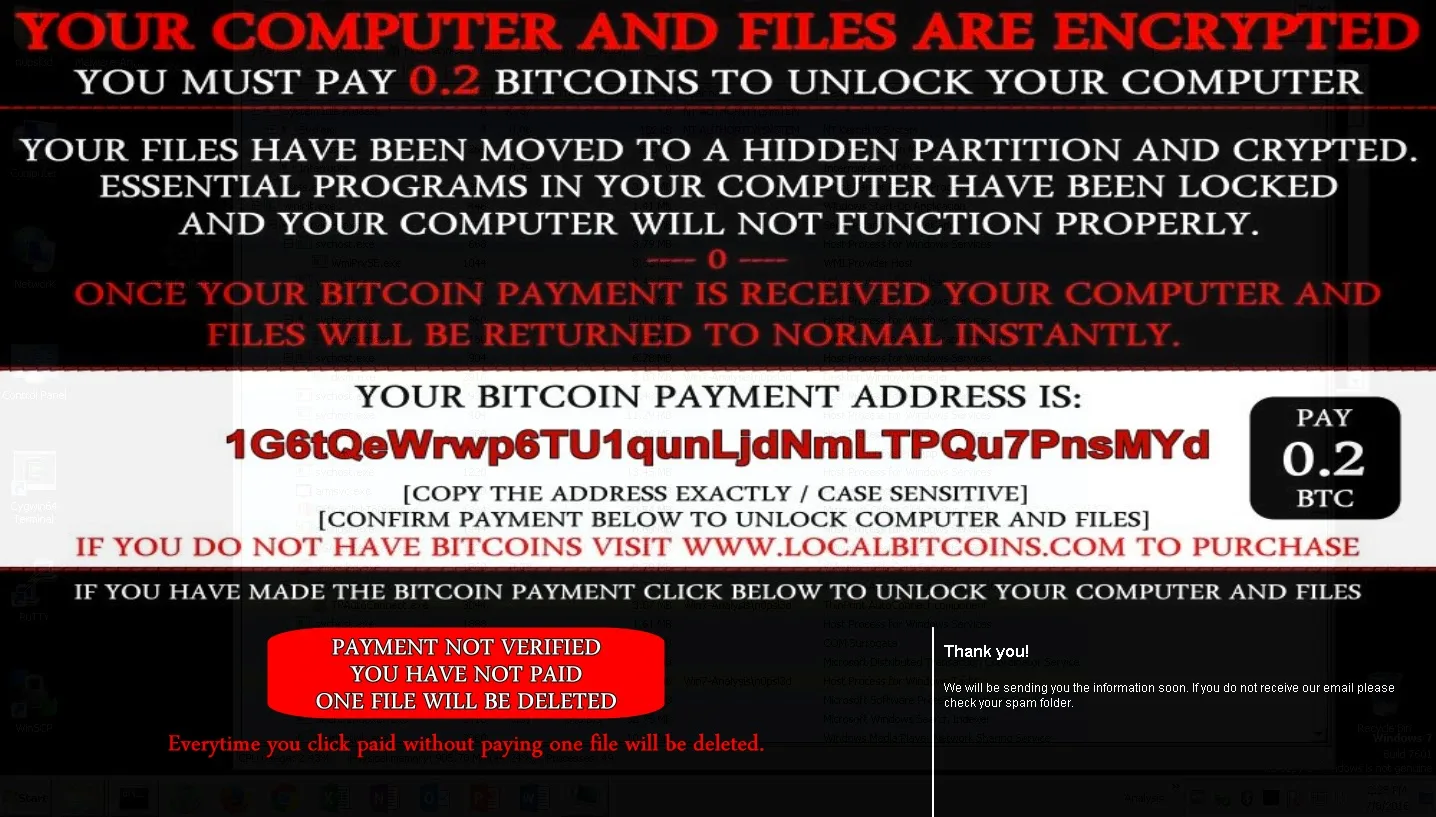 Ranscam RansomNote-Threat