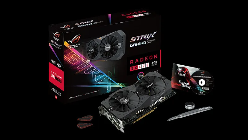ASUS ROG Strix RX 470 Graphics Card