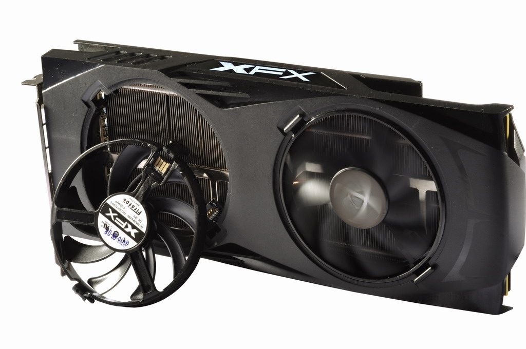 XFX Radeon RX 480 GTR with Hard Swap fans