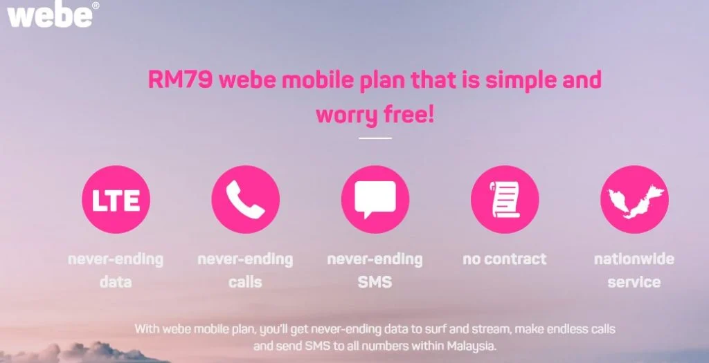 Webe Unlimited Plan