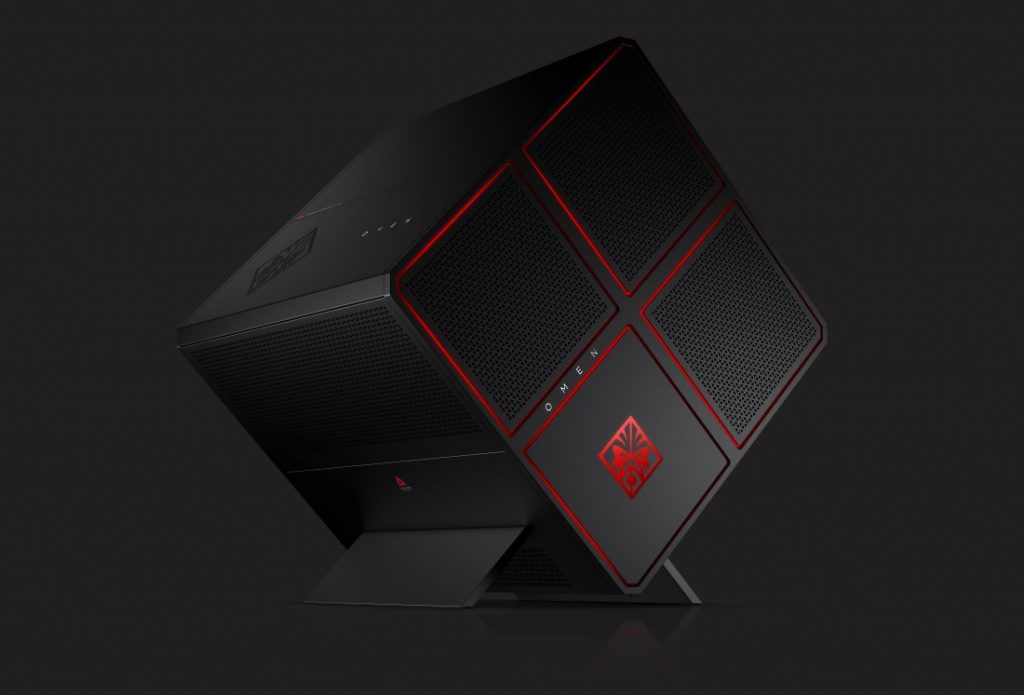 HP Unveils New Omen Gaming Products Including A Cube Shaped PC, Curved