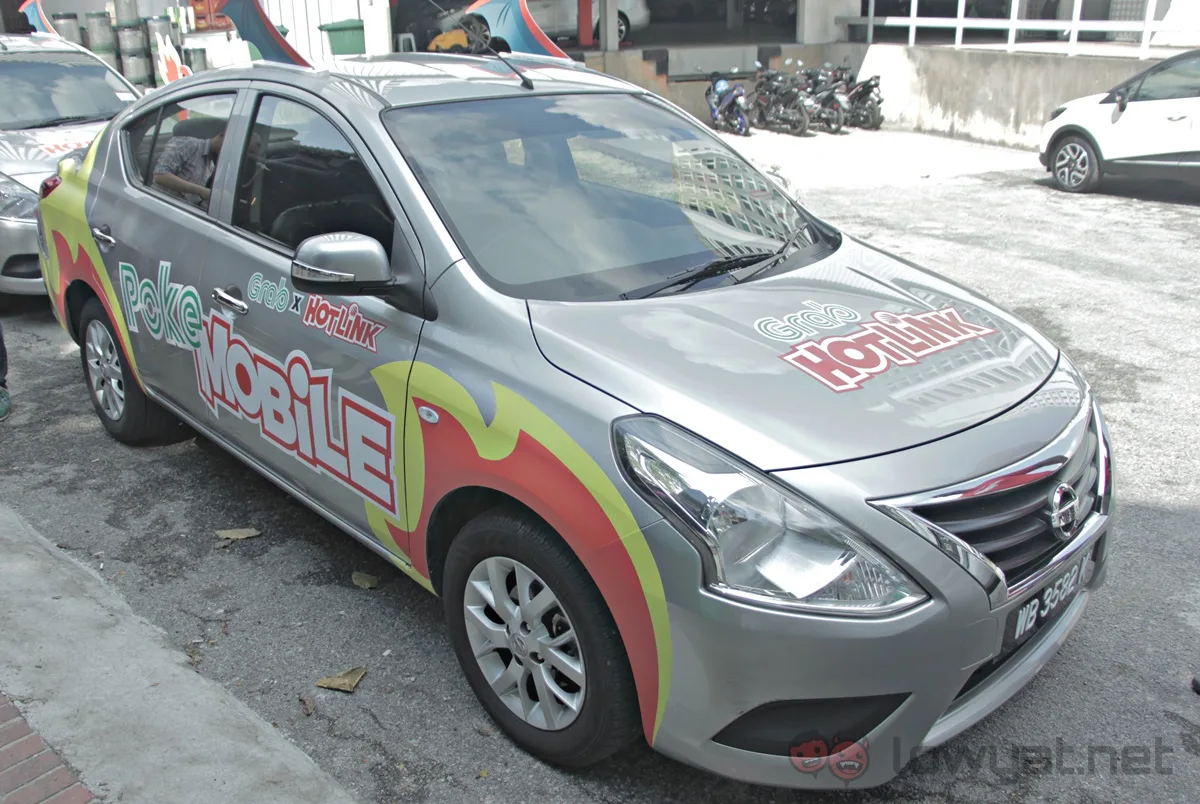 Grab x Hotlink PokeMobile Front