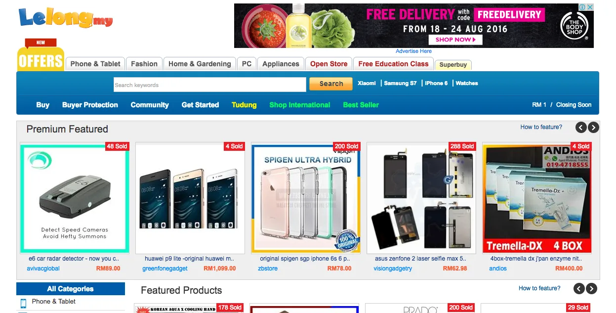 Lelong-Marketplace