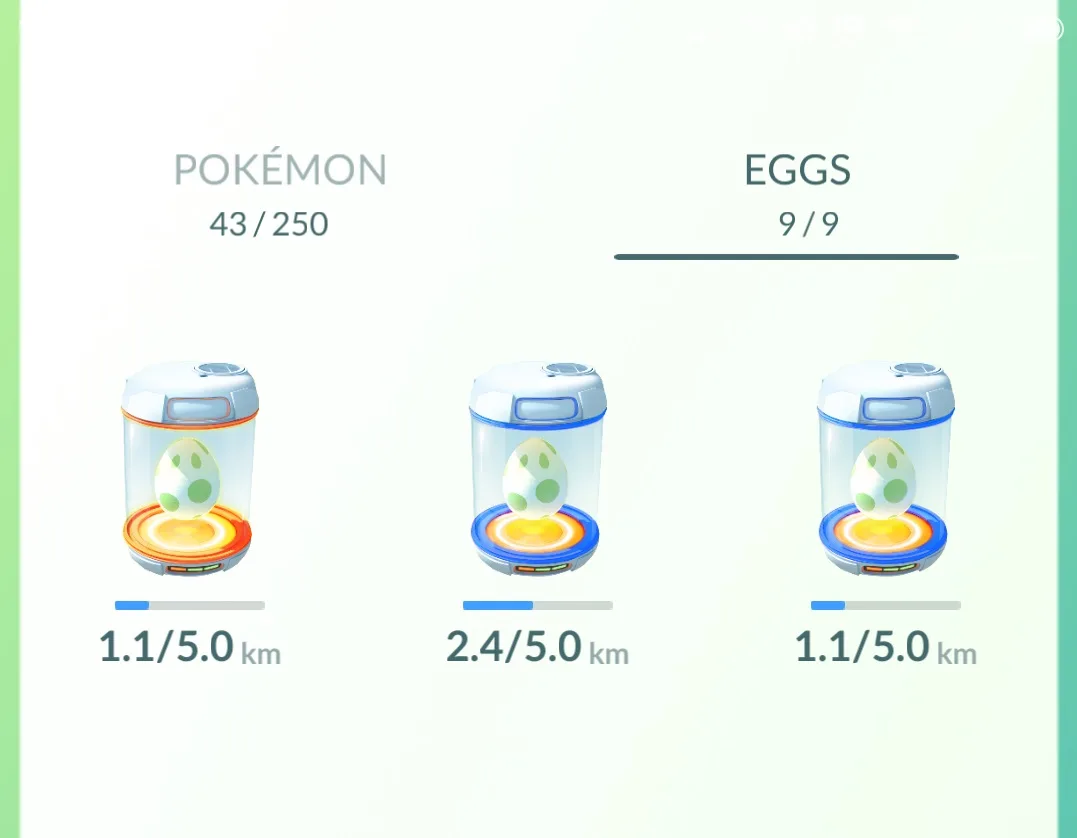 Pokemon Go Eggs