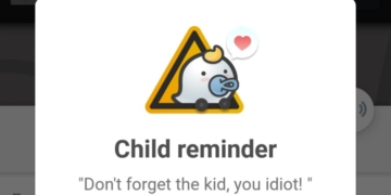 Waze Child Reminder