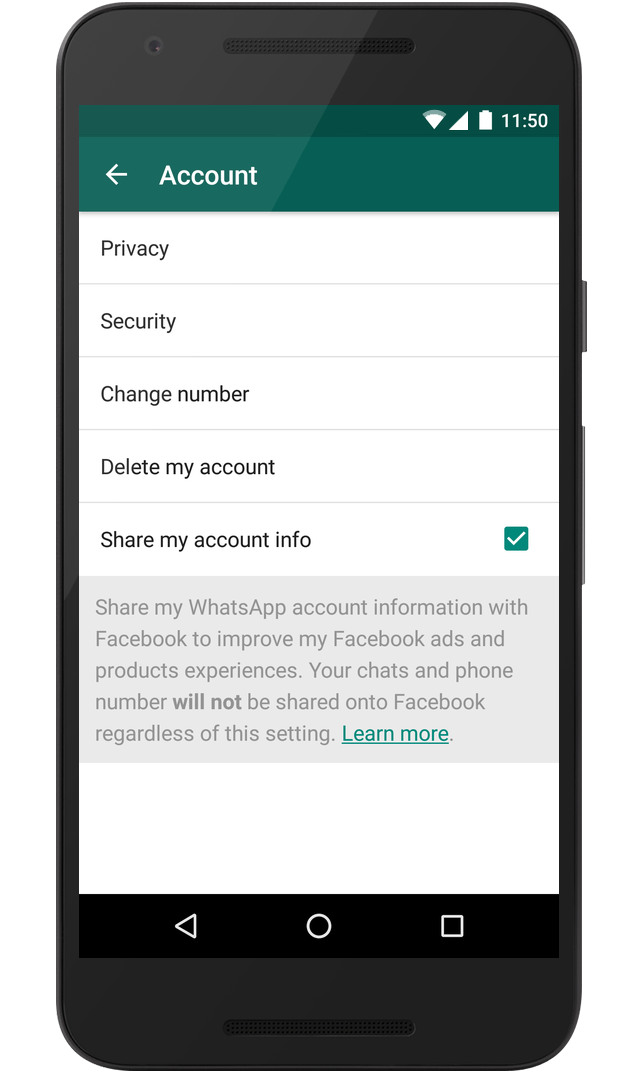 WhatsApp How to Stop WhatsApp from Sharing Information with Facebook