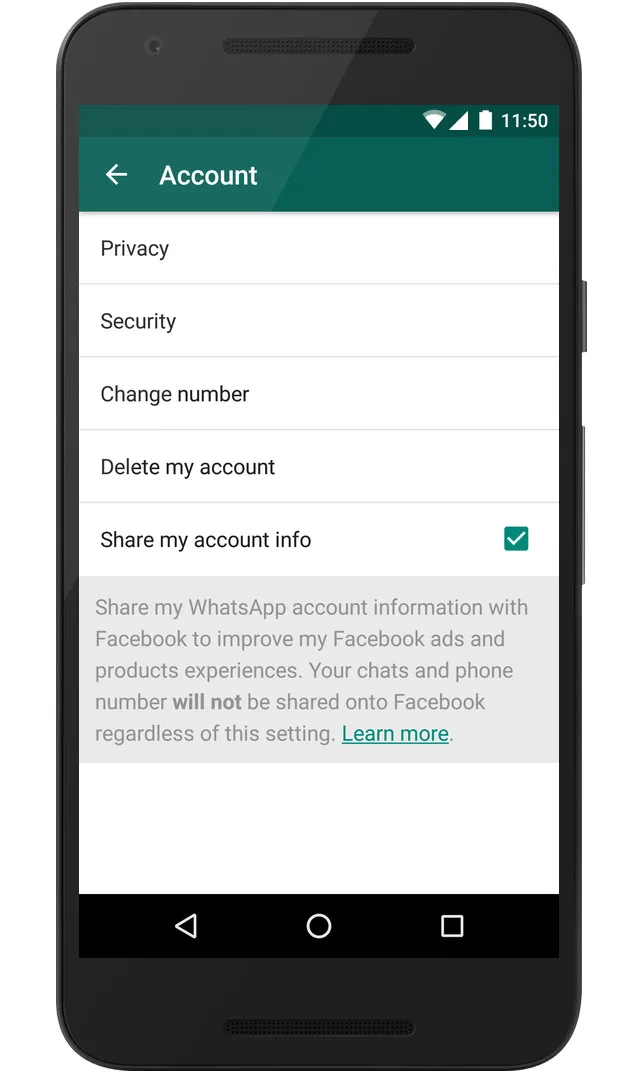 WhatsApp How to Stop WhatsApp from Sharing Information with Facebook