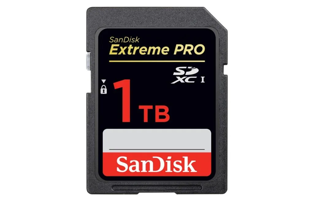 SanDisk 1TB SD Card
