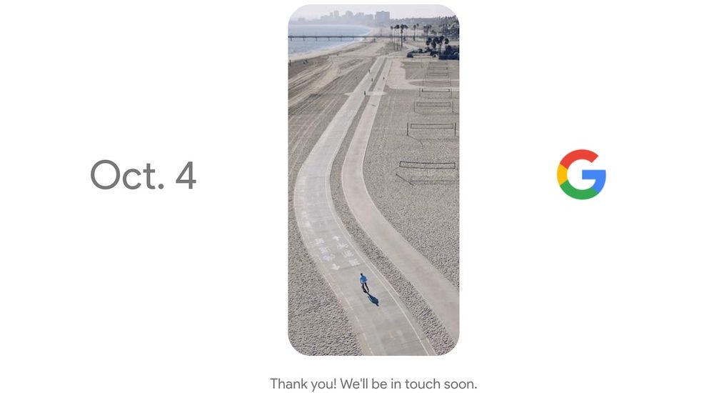 Google Tenfour Pixel 4 October 2016 Teaser