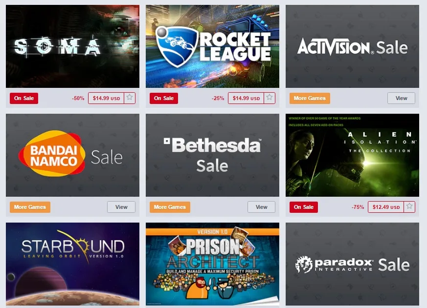 Humble Store Sale
