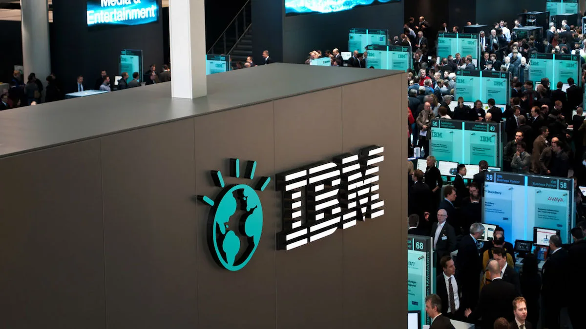 IBM booth