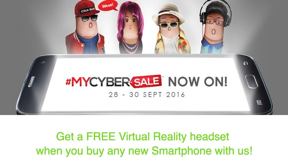 Maxis MYCYBERSALE Free VR Headset
