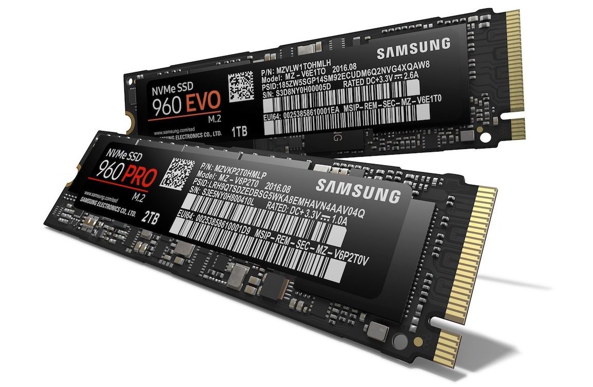Samsung 960 SSDs 2