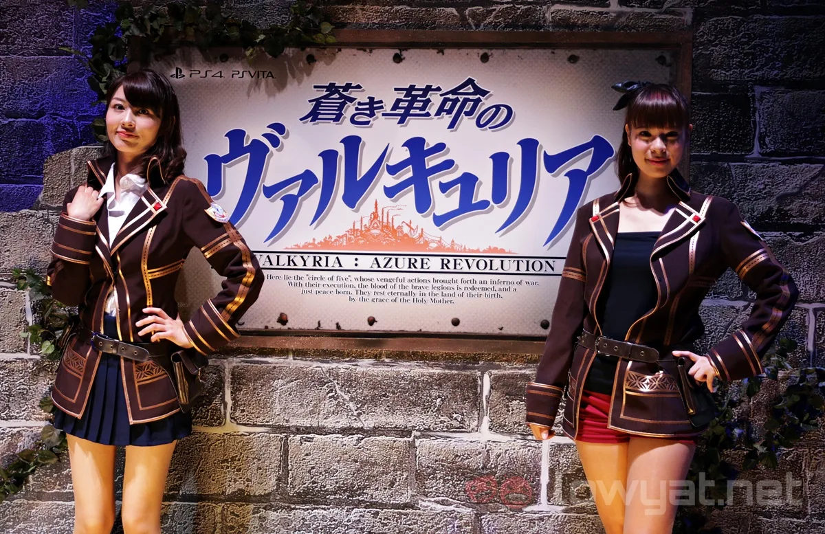 Valkyria Booth Babes TGS 2016