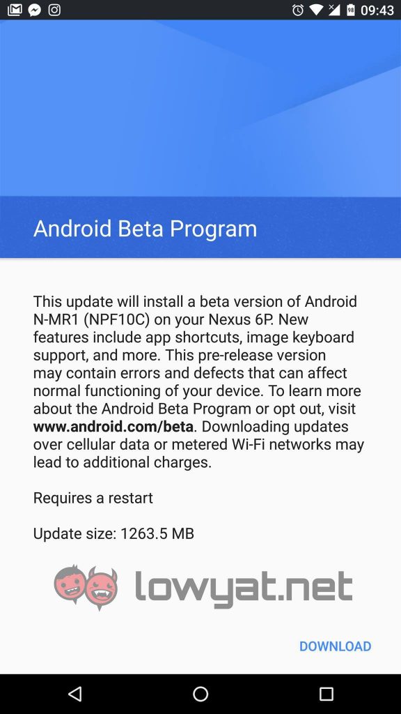 Android7.1.1beta