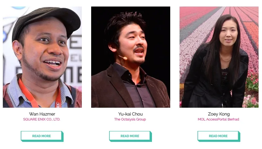 Level Up KL 2016 Speakers 2
