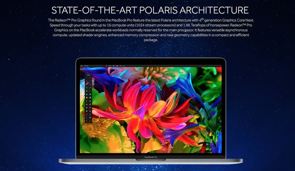 Radeon Pro MacBook Pro 2