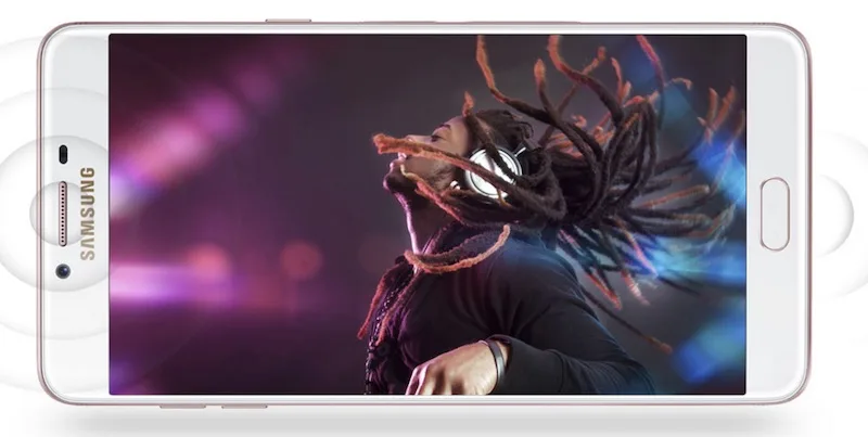 Samsung Galaxy C9 Pro Dual Speakers