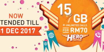 U Mobile Hero Postpaid P70 Extended till 31 December 2017
