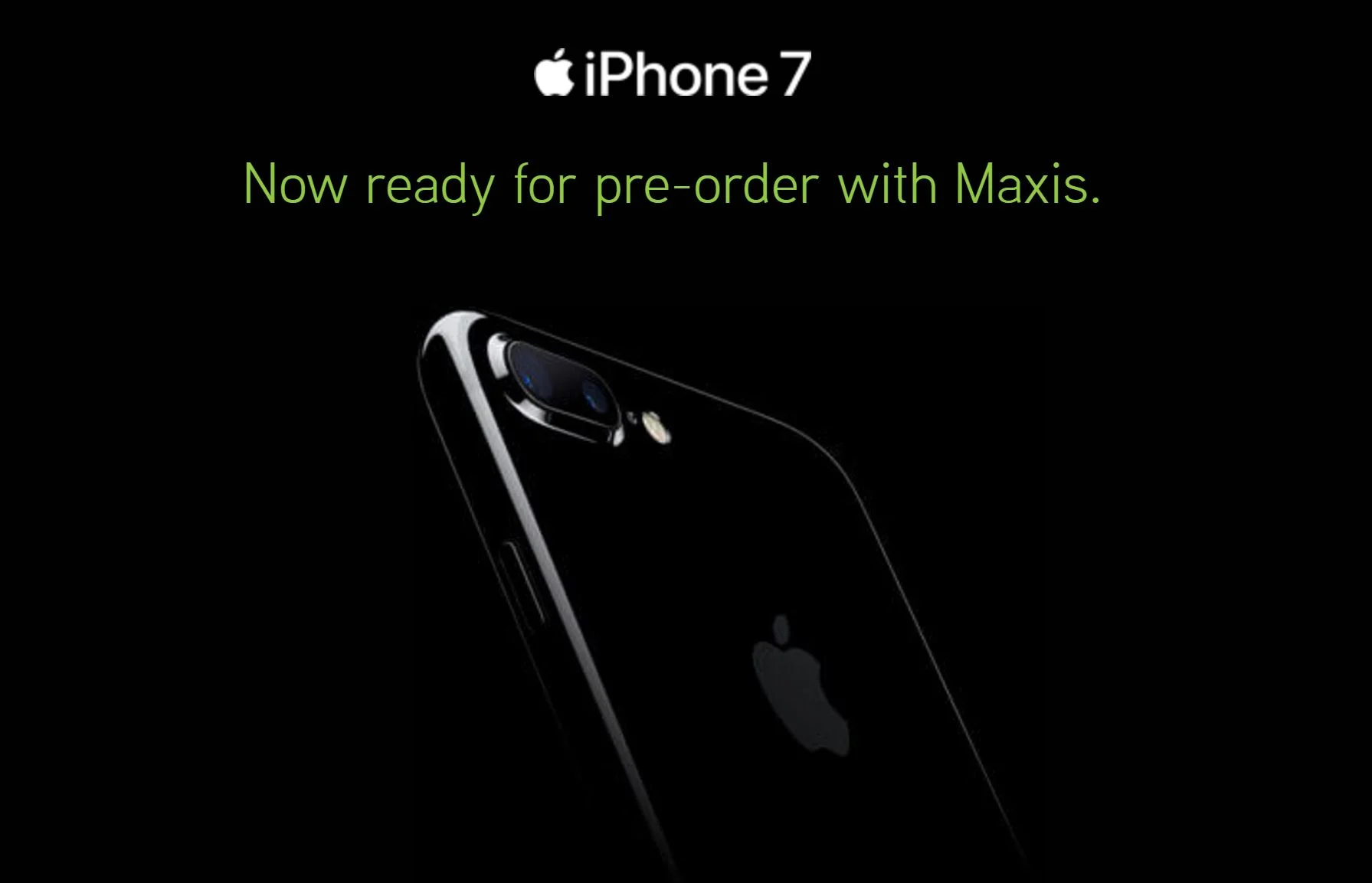 maxis iphone 7 pre order 1
