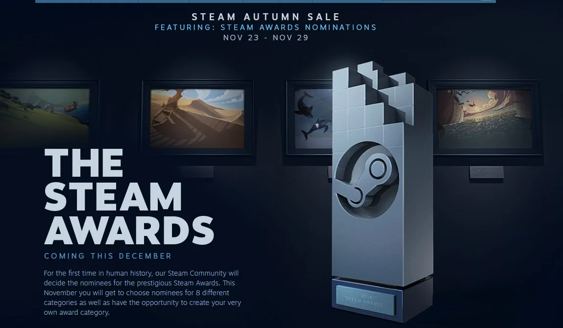 First Steam Awards