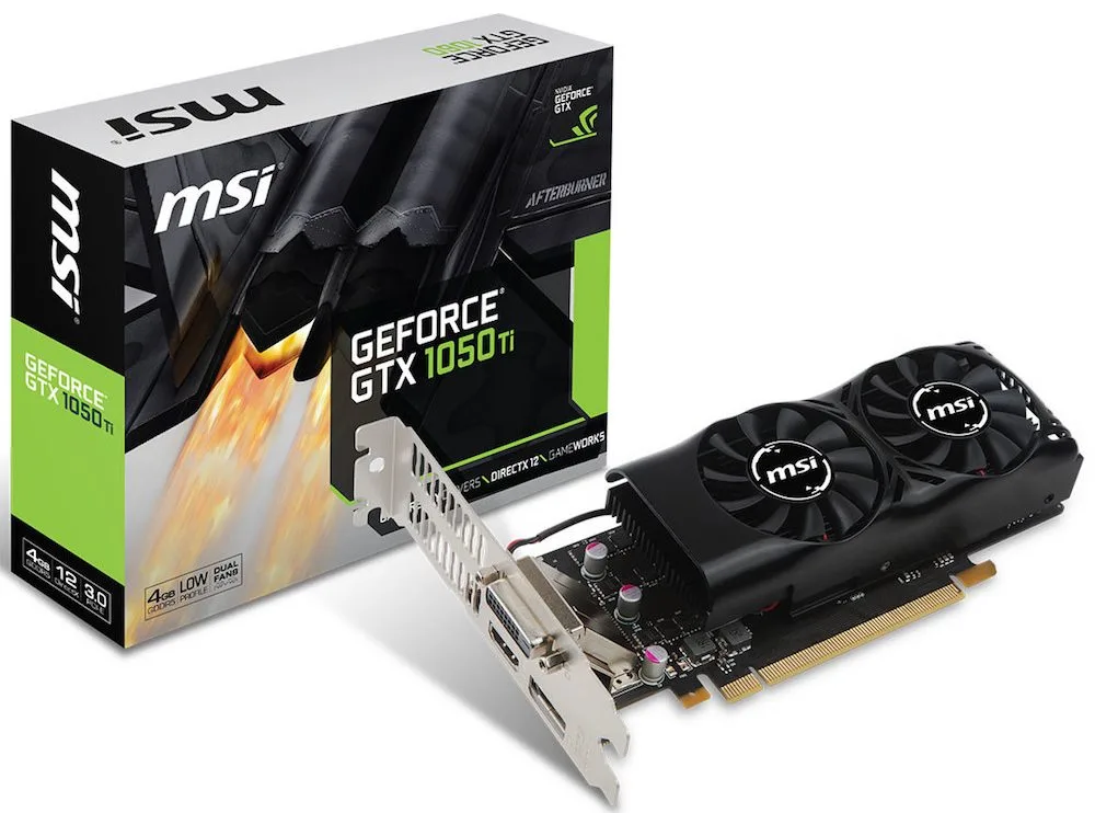 MSI GTX 1050 Ti 4GT LP 3