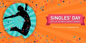 U Mobile Singles Day Credit Bonus Promotion
