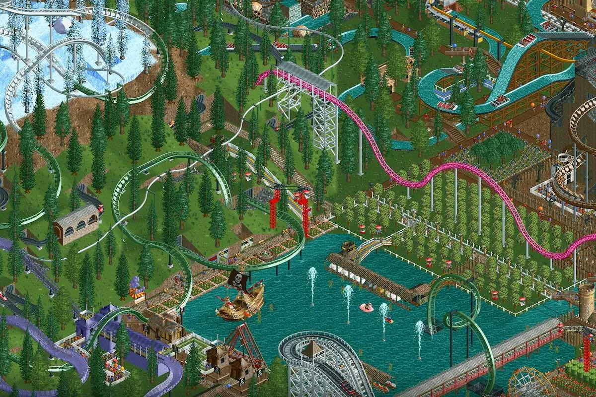RollerCoaster Tycoon Classic 1