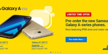 Digi Samsung Galaxy A Series 2017 Preorder