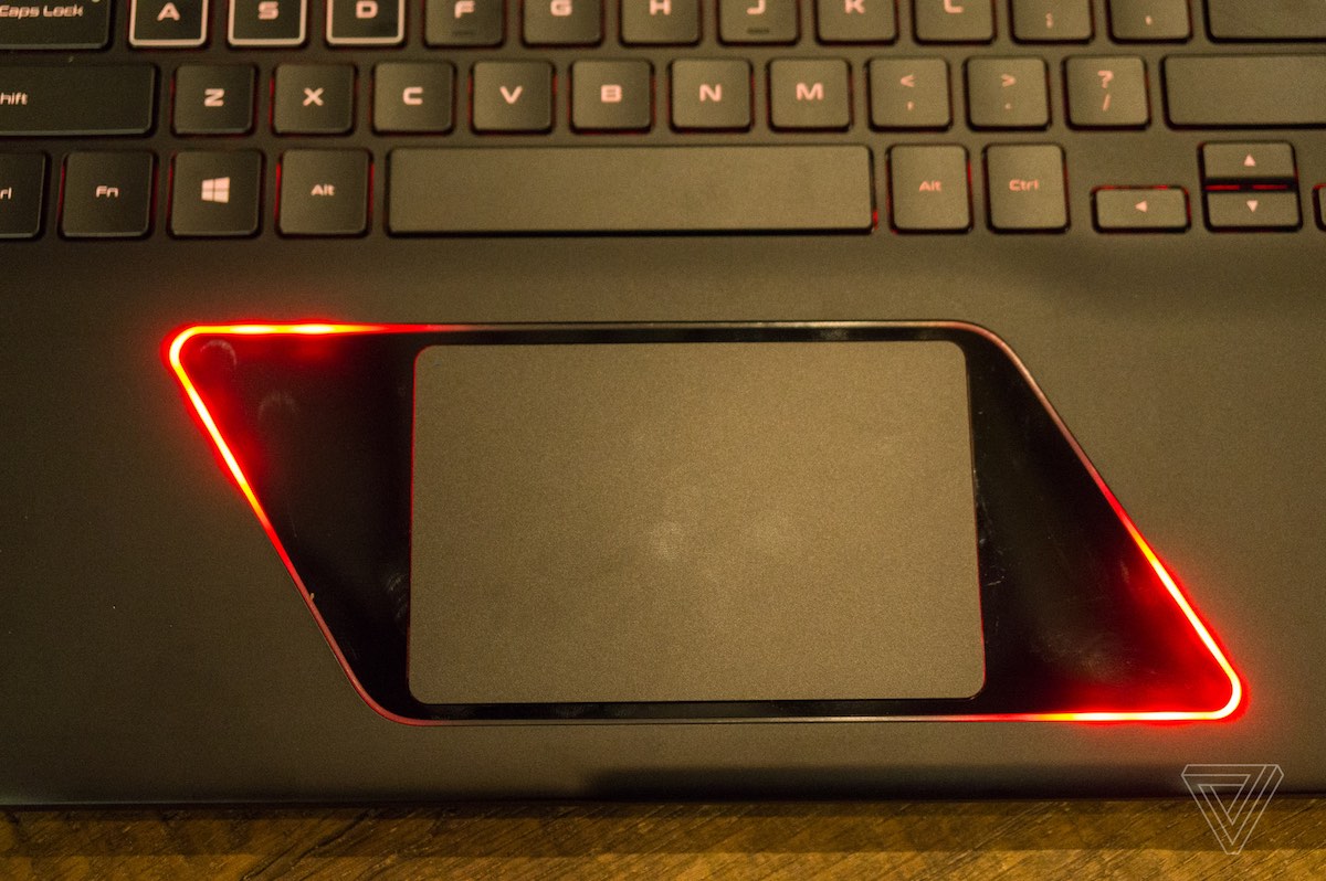 Samsung Notebook Odyssey touchpad