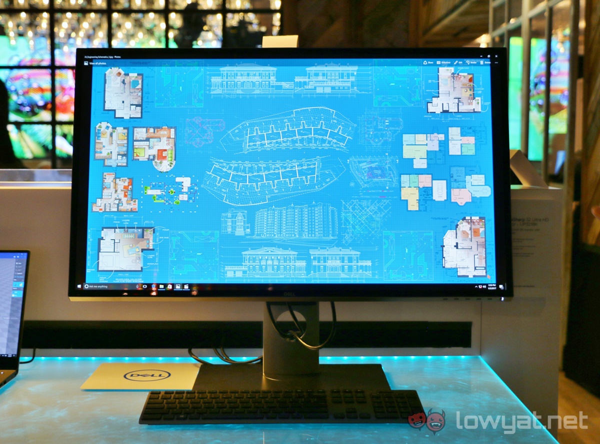 CES 2017: The Dell UP3218K is the World's First 8K Monitor - Lowyat.NET
