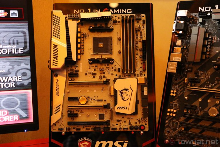 CES 2017: MSI Showcases AM4-based Motherboards Made For Ryzen CPUs