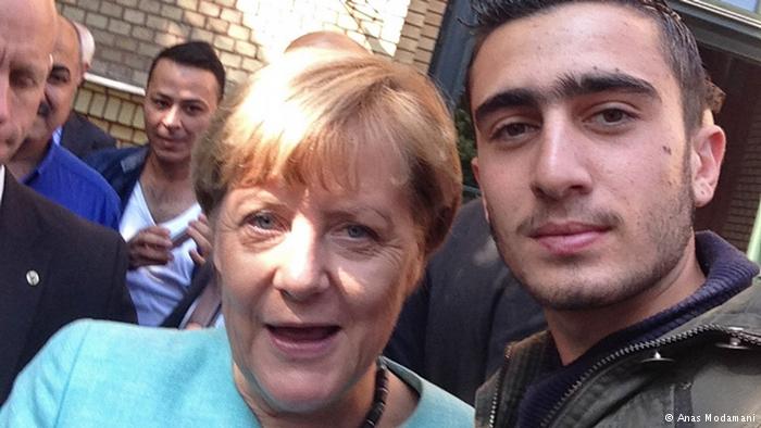 Anas Modamani Syrian Refugee Angela Merkel